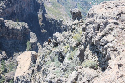 Nicest scenary in Gran Canaria peaks