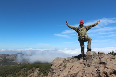 Climb pico de Las Nieves