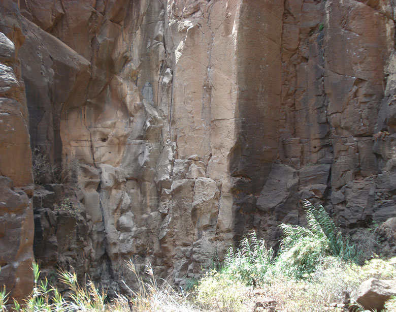 croquis del sector grande en el cenobio