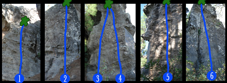 Lomo Caraballo photo 3 routes in Tamadaba