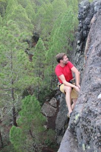 Climb in Tamadaba